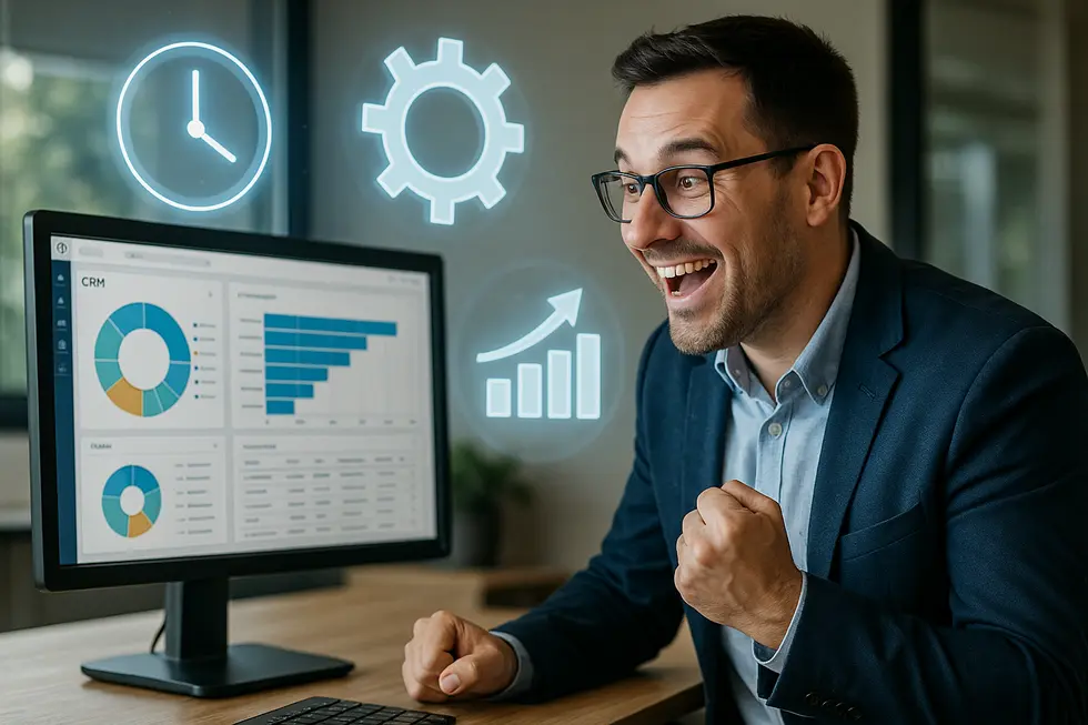 Automating CRM data processes can enhance efficiency.