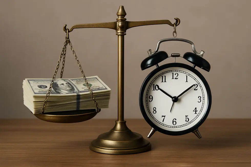Illustration of the high costs and inefficiencies tied with manual prospecting.