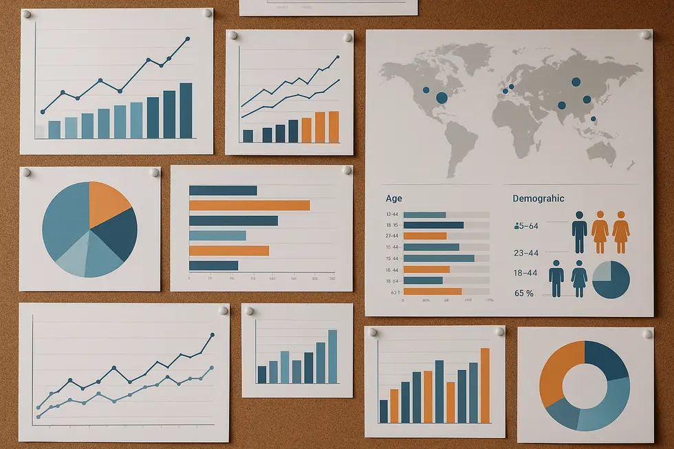 Analyzing market trends to understand customer segments and drive revenue.