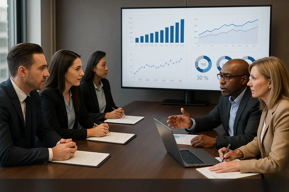A comparison of linear and exponential growth strategies in business scaling.