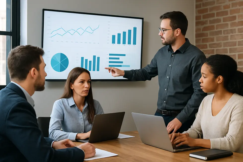 Analyzing market trends to understand customer segments and drive revenue.