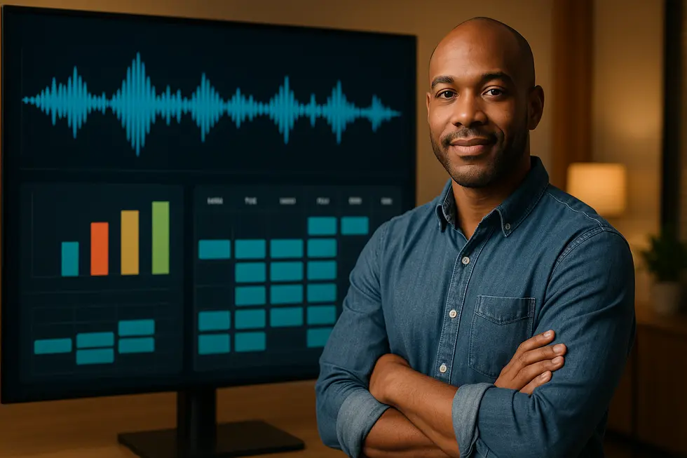 A business dashboard visualizing instant lead engagement and live voice agent activity.