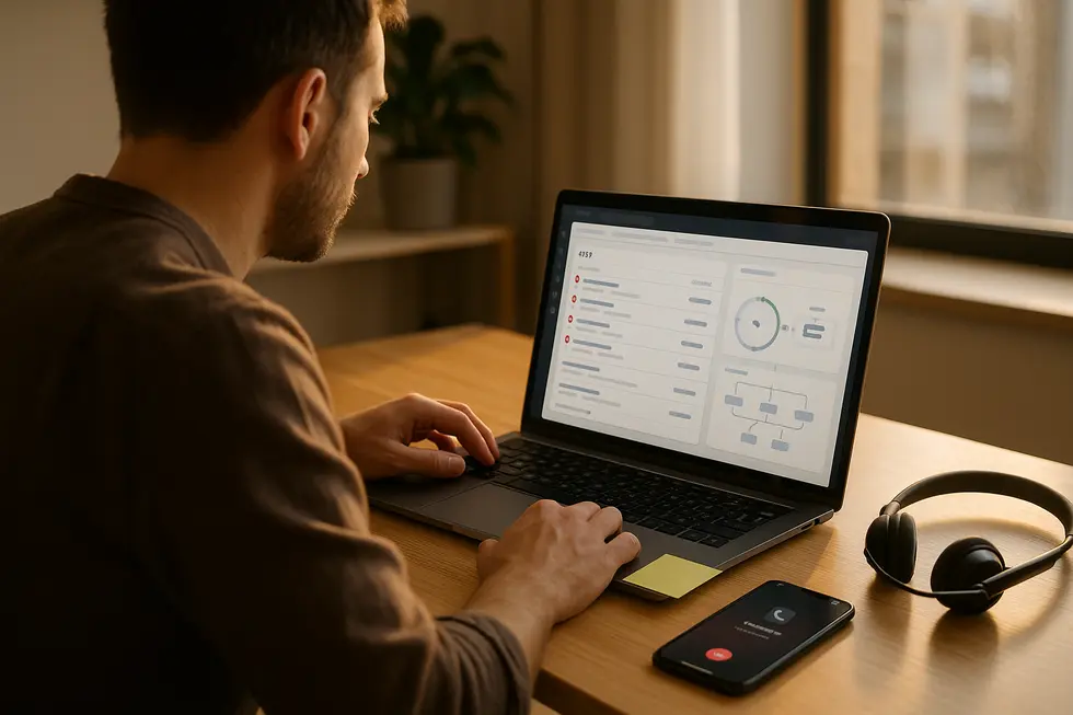 A CRM dashboard with SLA timers and multi-channel sequences prevents missed follow-ups.